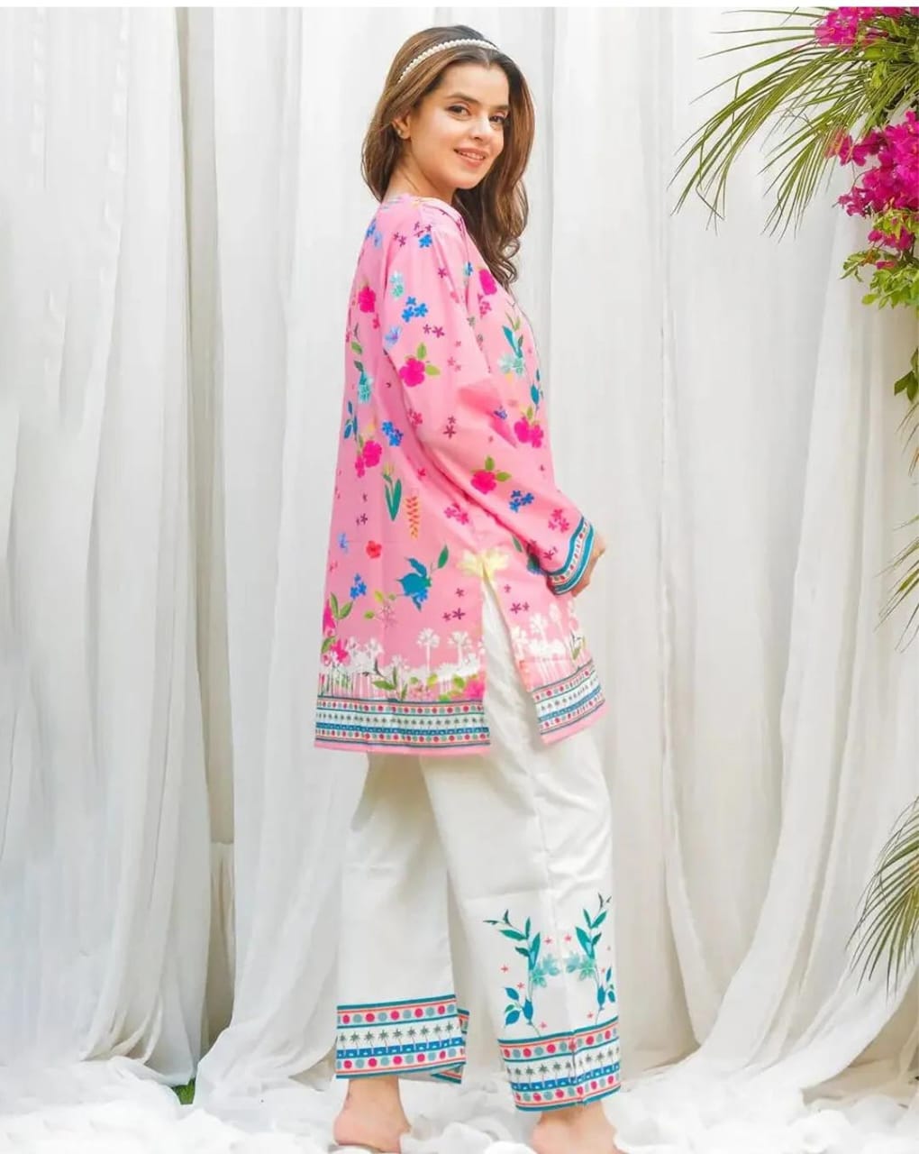 Pinky floral